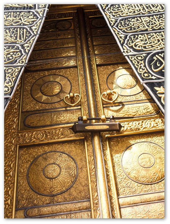 Kaaba porte - Or