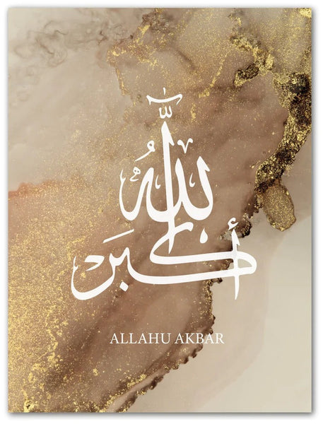 Allahuakbar – Marbre doré